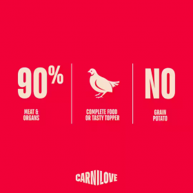Супер премиум пауч в желе за котки Carnilove Quail with Dandelion с пъдпъдъче месо, пуешко месо и глухарче 85 гр